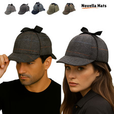 Deerstalker Wollmütze -