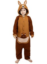 Känguru onesie kostüm - känguru,