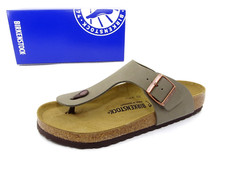 Birkenstock GIZEH Sandalen Zehentrenner Pantolette Normale W. Birko-Flor Gr. 42