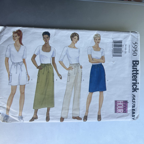 Butterick schnittmuster shorts - butterick,