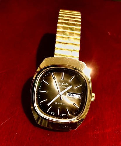 Vintage uhr gub - uhr, glashütte