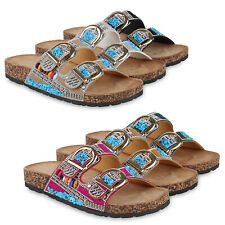 Damen Pantoletten Sandalen