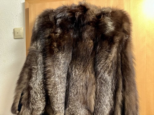 Vintage pelz cape 70er - pelz, jahre