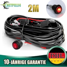 EIN-Aus Schalter Leitungen 12V Wasserdicht Leistungsrelais Klingensicherung 2M