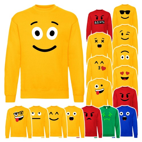 Emoji sweatshirt karneval - sweatshirt,