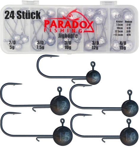 Paradox fishing jigköpfe set - fishing,