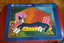 Heye Puzzle Rosina Wachtmeister 1000 Teile Motiv "Sofa" 68x48cm Art. Nr. 29159