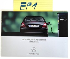 2004 Mercedes E Klasse E200 NGT Prospekt #EP1