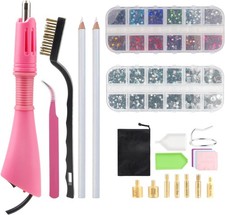 Hotfix Strasssteine Applikator Hotfix Applikator 4000 Stück 2 Boxen Mix