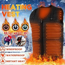 USB Heizjacke Beheizbare Weste