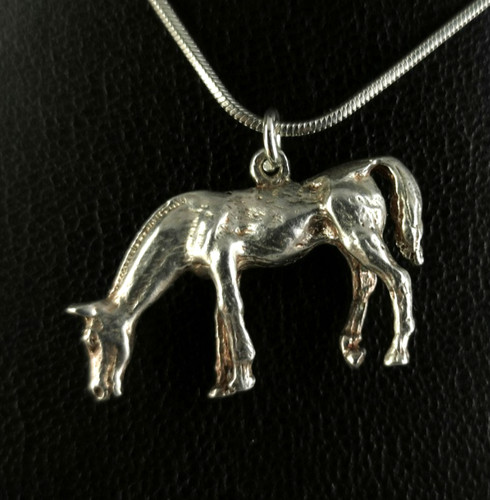 Anhänger silber 925 pferd - anhänger,