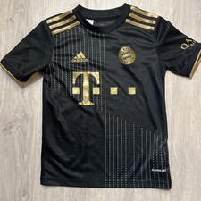 FC Bayern München Trikot Kinder - schwarz - 21/22 - Größe 128