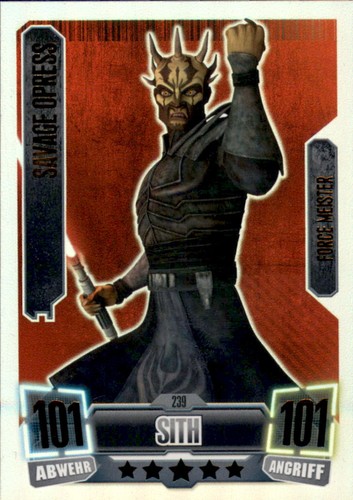 Force attax serie 239 - force,