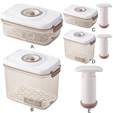 Lebensmittel Vakuum Aufbewahrungsbox Versiegelt Frischhalte Lebensmittelspender