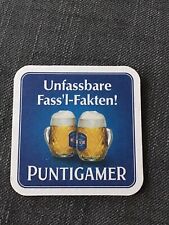 Alter Bierdeckel Beermat coaster Bierfilz Filz Puntigamer Österreich