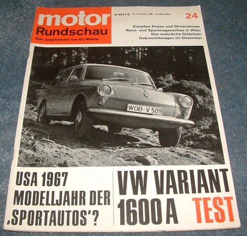 Motor rundschau vw - motor,