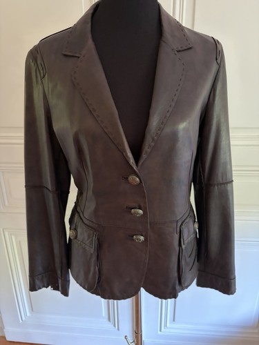 Lederjacke von iq - /42.,