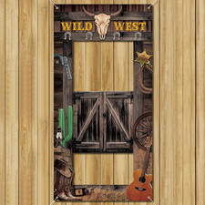 Cowboy Weste Türbanner