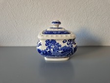 Villeroy & Boch V&B  Rusticana Blau Zuckerdose Deckeldose Marmelade Porzellan