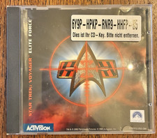 Star Trek Voyager Elite Force PC Spiel 2000 Activision TOP Zustand