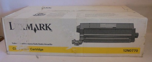 Lexmark 12n0770 toner gelb - lexmark,