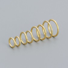 18kt gold auf silber - 18kt, 925