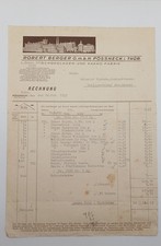 C7464/ Rechnung  Robert Berger