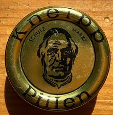 Blechdose Goldfarbene Kneipp Pillen rund alt vintage 