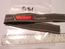 DDR Ärmelband Erich Weinert Ensemble volle Länge auf grau 1 Stück (sx401)