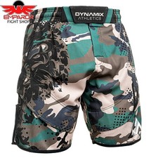 Dynamix Athletics MMA Fight Shorts Predatex Woodland Camo Kampfsport Hose Herren