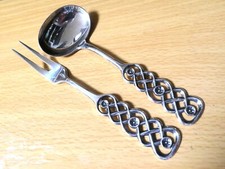 Besteck 830 Silber, David Andersen Norwegen "Ringebu"