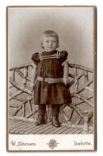 7045 cdv kleines mädchen - 7045,