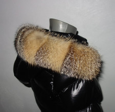 Fuchs Pelz Kapuze Kragen