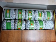 Wolle Rödel Paket Macorella Flammé 10x 50 gr; 67% Baumwolle + 33% Leinen