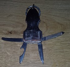 Vintage Werbetaschenmesser Ponal 4 Funktionen