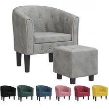 Samt Clubsessel Akzentsessel