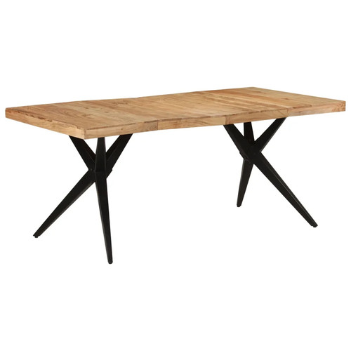Esstisch schwarz 180x90x77 - 180x90x77, cm