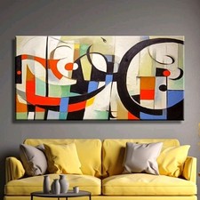 Miro  Gemälde  Abstrakt