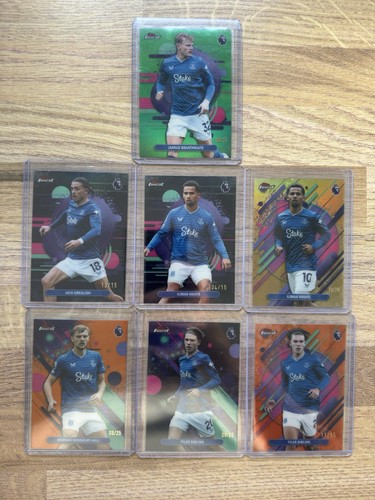 Topps finest numbered - topps, 7