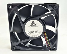 Delta AFC1212DE-SP Gehäuselüfter FF1VT-A1 12V 120x120x38mm schwarz 4-pin
