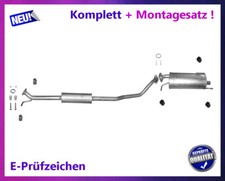 Auspuffanlage für Opel Agila