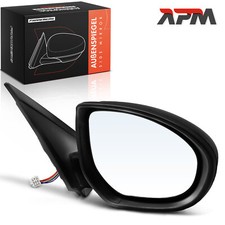 Außenspiegel Rechts Konvex Elektronisch einklappbar unlackiert für Mazda 3 BL