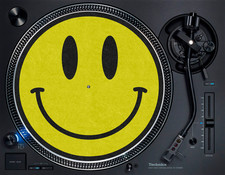 Smiley acid face turntable - 12",