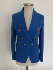 Circolo Blazer Jersey Zweireihig Blau IT42/D36 Baumwolle € 429, -