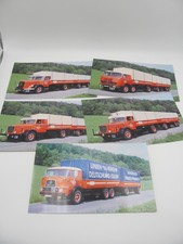5 Fotos von historischen LKW Trucks Oldtimer-Krupp,Büssing,Mercedes-Benz-20x13cm