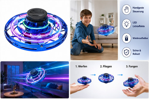 Led flying hover ball ufo - led,