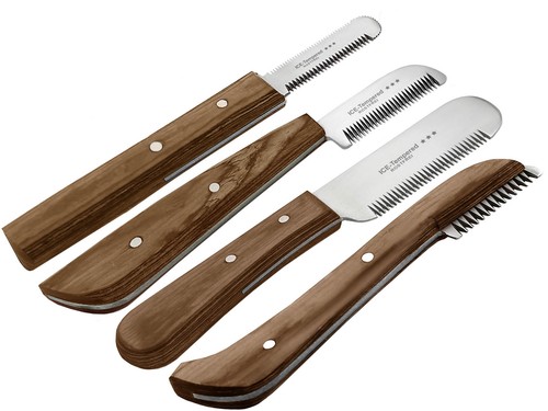 Trimmmesser set 4er hunde - set,