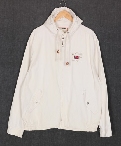 Musto baumwolljacke mit kapuze - baumwolljacke,