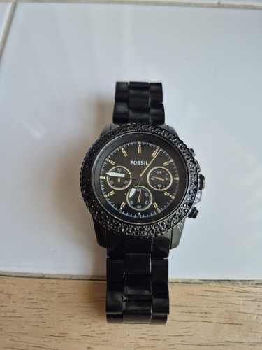 Fossil ch2672 black - fossil, acrylic