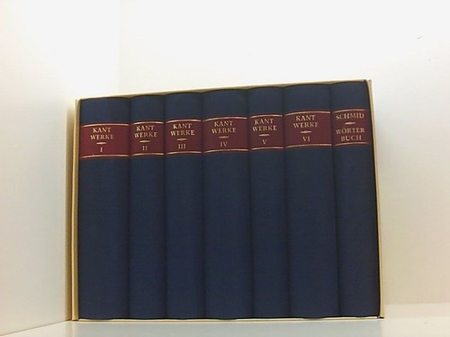 Immanuel kant werke - kant., sechs